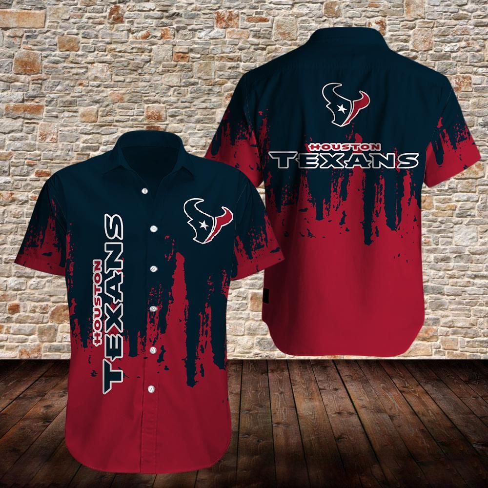Houston Texans Hawaiian Shirt Model 7