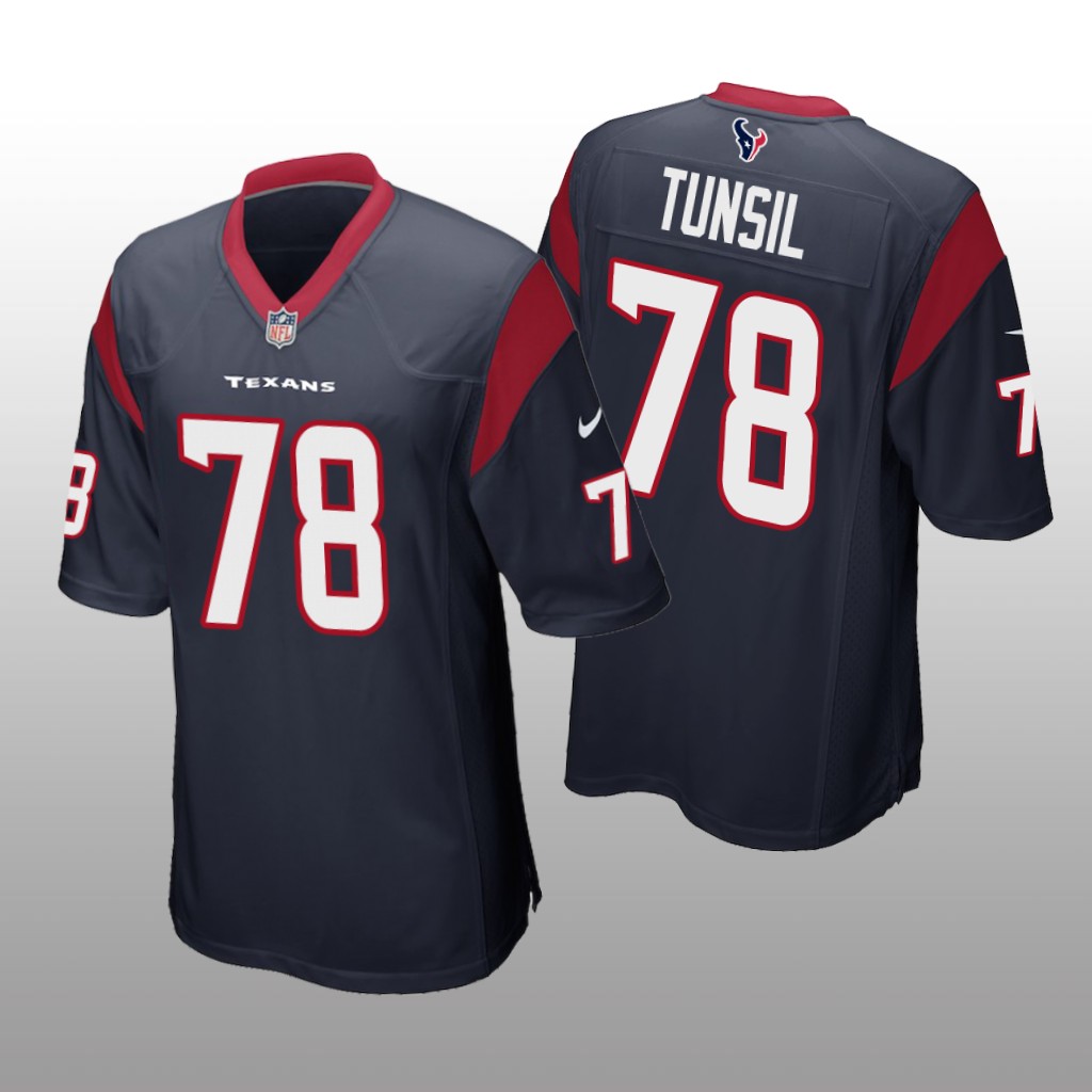 Houston Texans Laremy Tunsil Navy Jersey Game - Men's