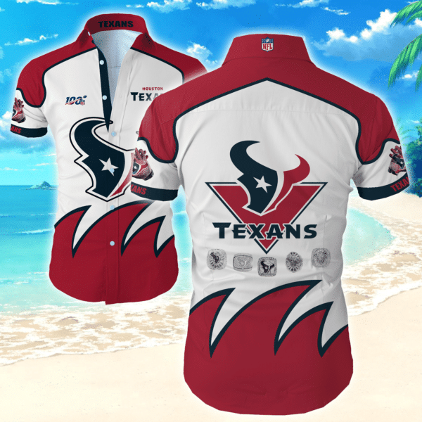 Houston Texans NFL – Premium Hawaiian Shirt – Gift For Sports Lovers