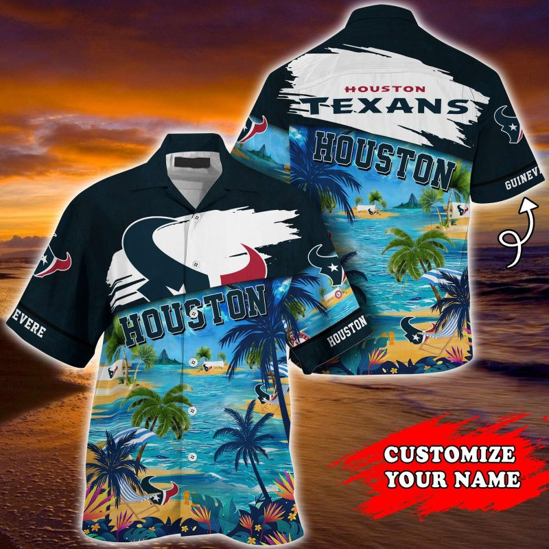 Houston Texans NFL Customized Summer – Hawaii Shirt For This Season – Gift For Sport Lovers