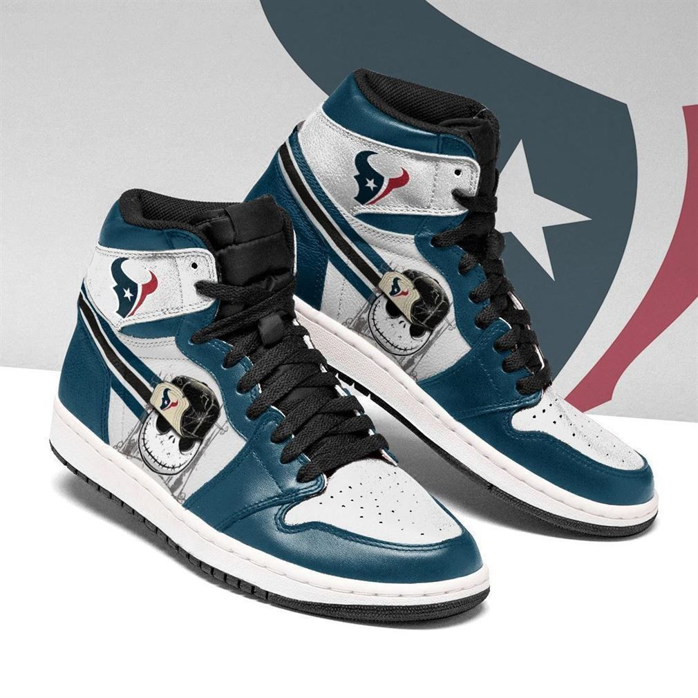 Houston Texans Nfl Football Air Sneakers Sneakers Sport High Top Air Jordan Sneaker, Air Jordan Hightop