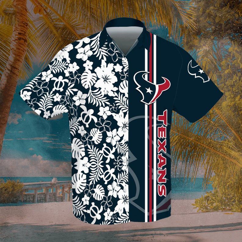 Houston Texans NFL Football Sport Logo – Premium Hawaiian Shirt – Gift For Sports Lovers