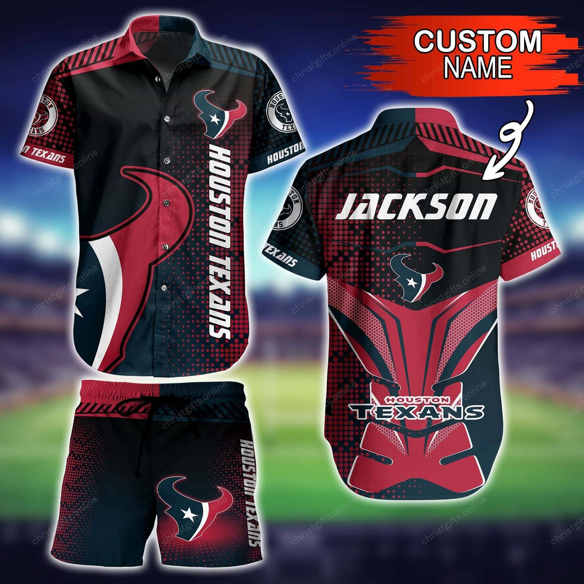 Houston Texans Nfl Personalize Hawaii Shirt Style
