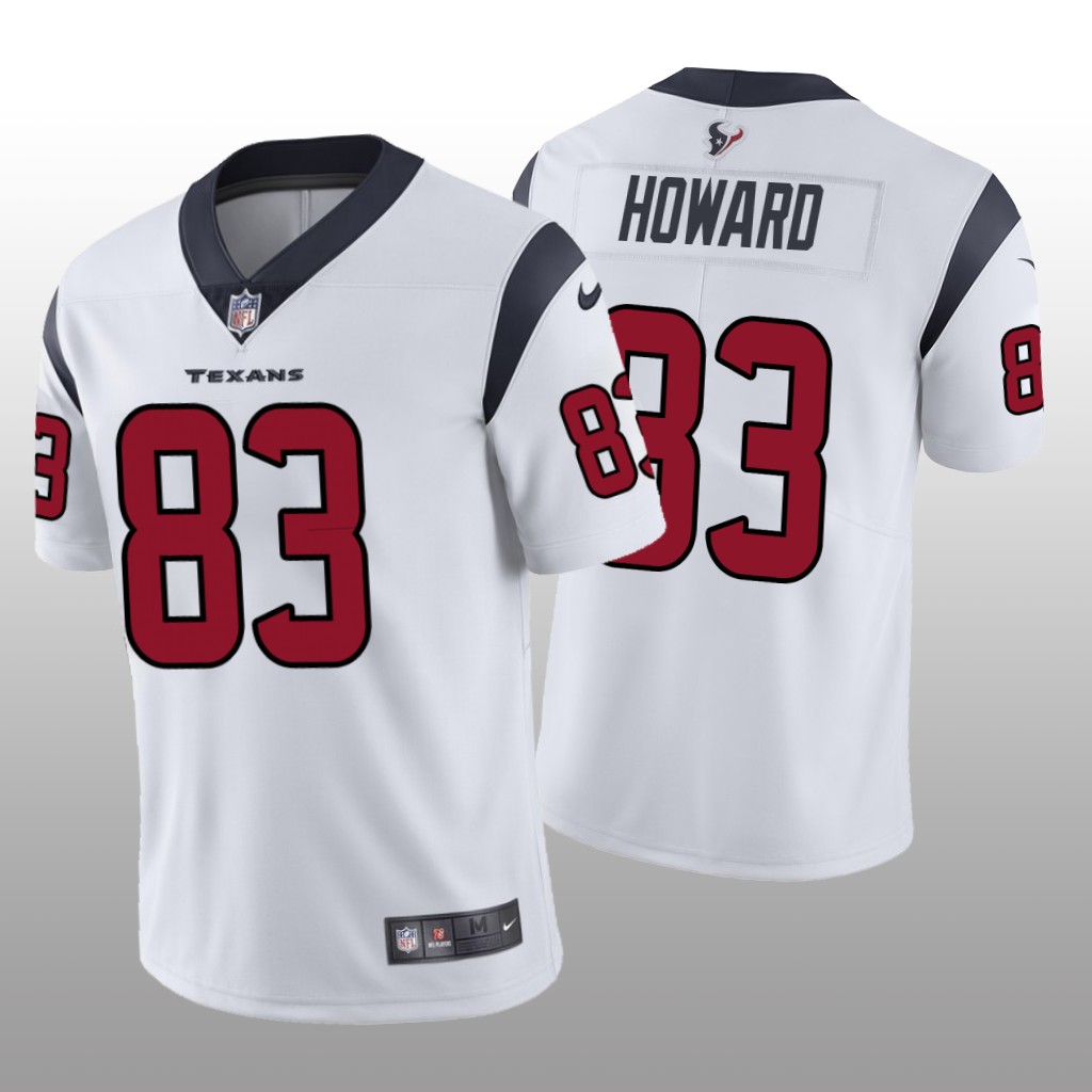 Houston Texans O.J. Howard White Jersey Vapor Limited Men's