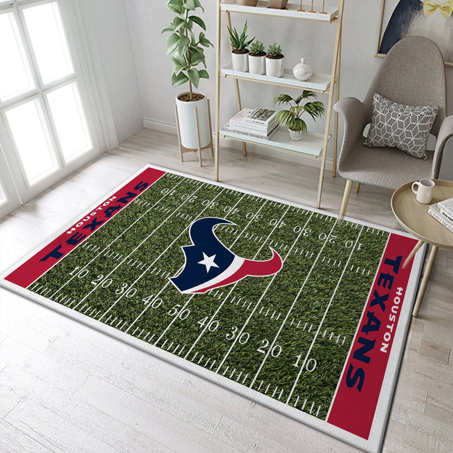 Houston Texans Rectangle Rug – Custom Size And Printing