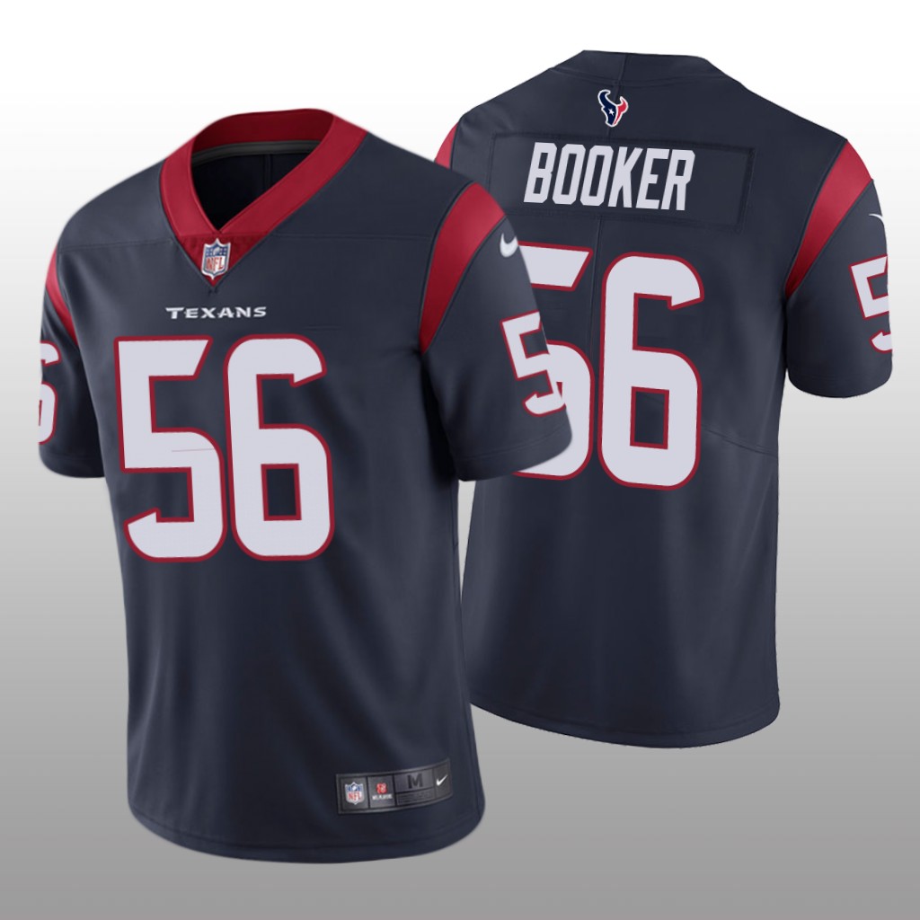 Houston Texans Thomas Booker Navy Jersey Vapor Limited Vapor Limited - Men's