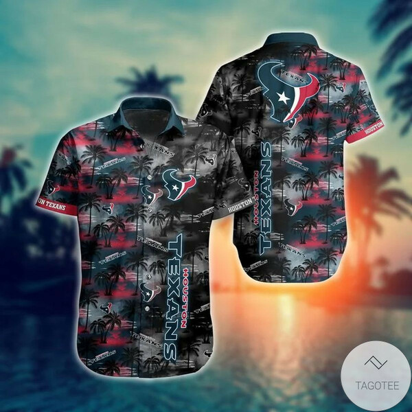 Houston Texans Tropical Hawaiian Shirt