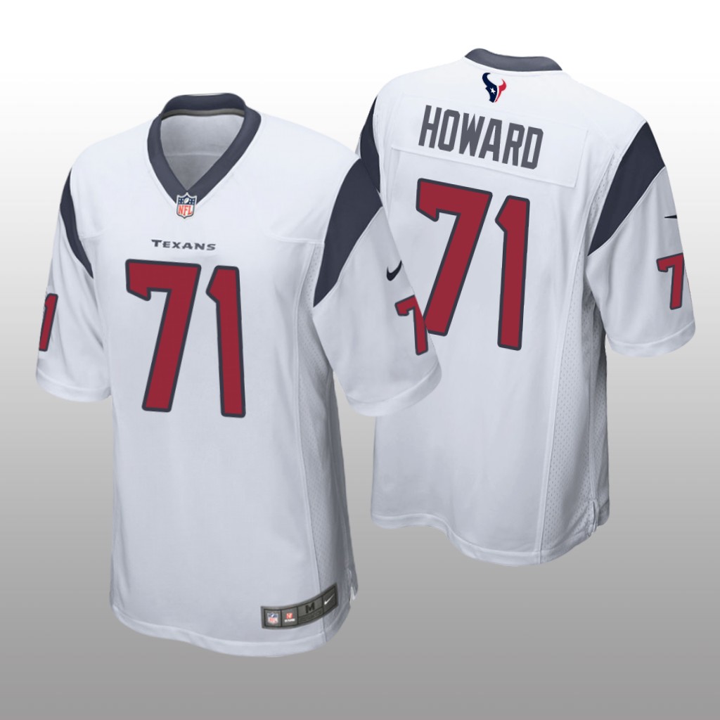 Houston Texans Tytus Howard White Jersey Game - Men's