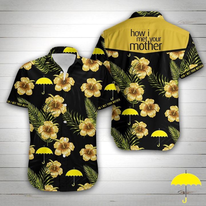 How I Met Your Mother Tropical Flower Hawaiian Shirt Maria
