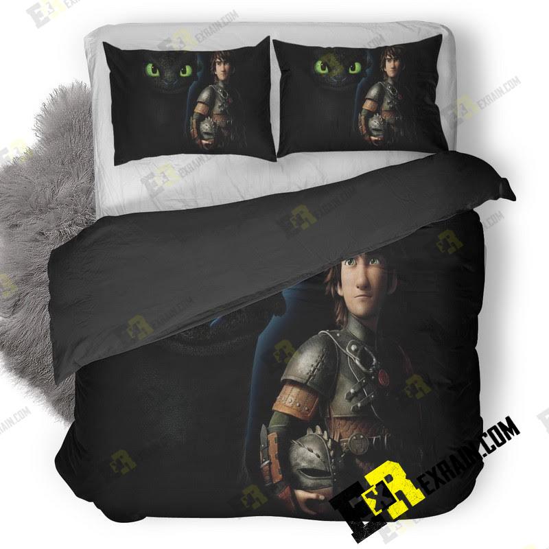 How To Train Your Dragon Hd 3D Customized Duvet Cover Bedding Set
