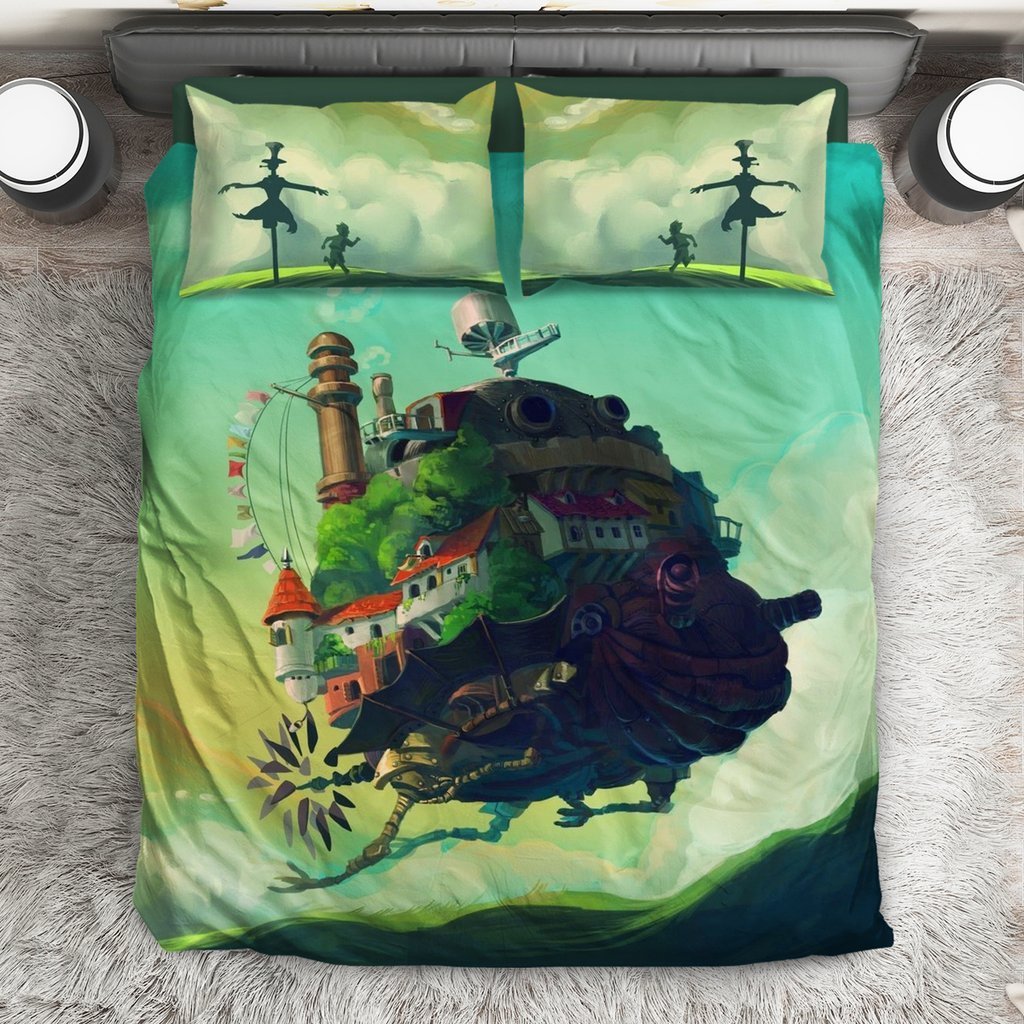 Howl’S Moving Castle 3D Customized Duvet Cover Bedding Set
