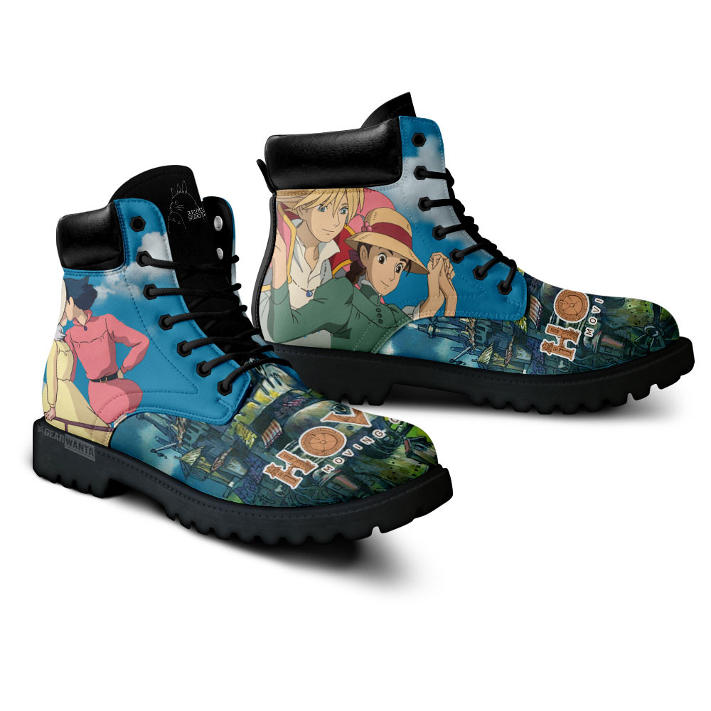 Howl’s Moving Castle Boots Anime Custom Shoes
