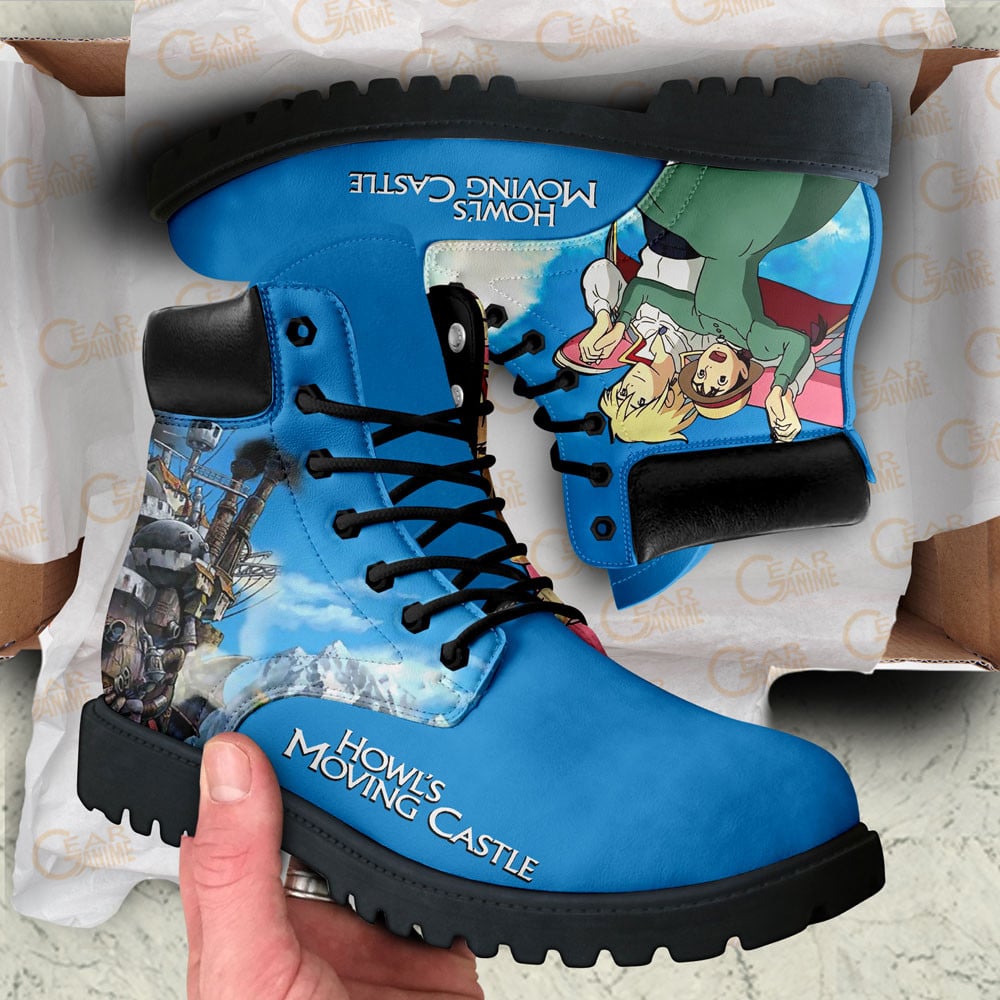 Howl’s Moving Castle Boots Anime Custom Shoes