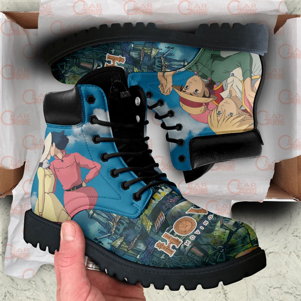Howl’s Moving Castle Boots Anime Custom Shoes