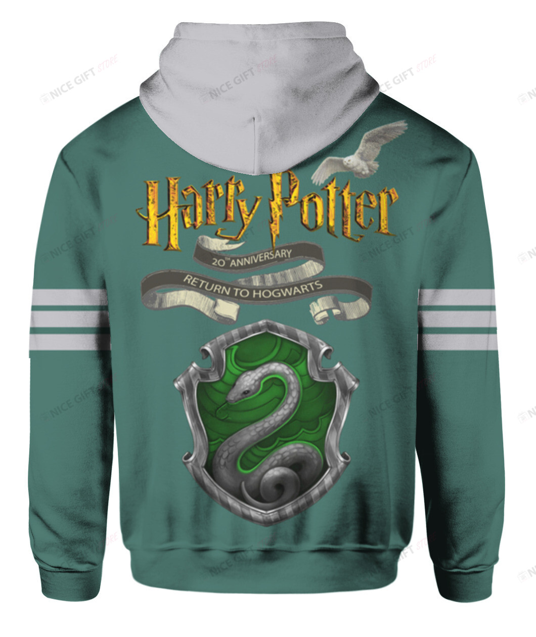 HP 20th Anniversary Return To Hogwarts 3D Hoodie Gift For Fans