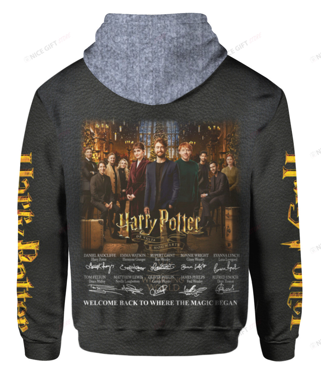 HP Welcome Back To Where The Magic Began 3D Hoodie Gift For Fans