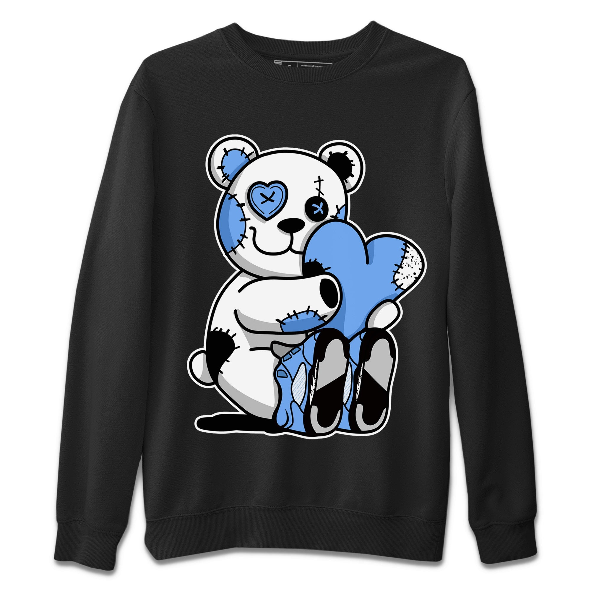 Hugging Bear Unisex Sweater – Air Jordan 5 UNC, Sneakers Matching Sweater