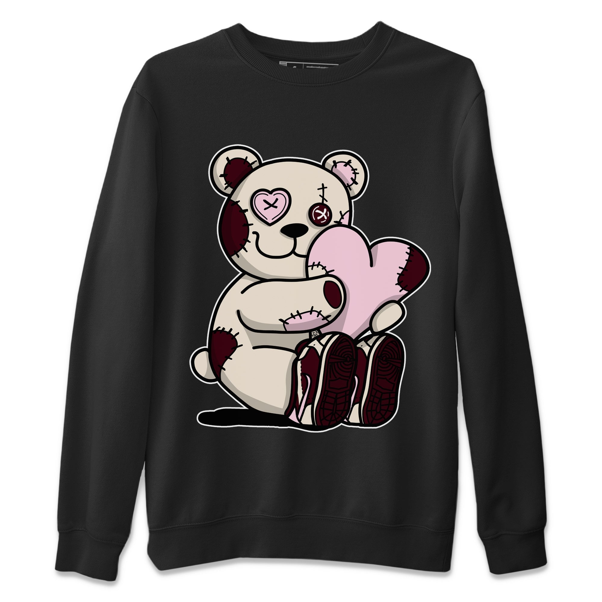 Hugging Bear Unisex Sweater – Dunk Valentines Day, Sneakers Matching Sweater