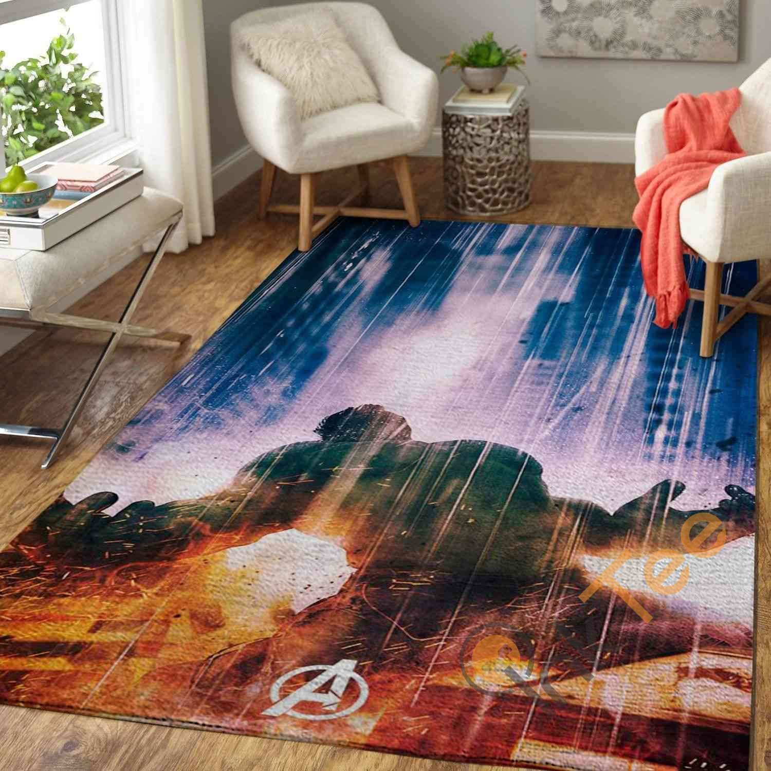 Hulk Area Rectangle Rug