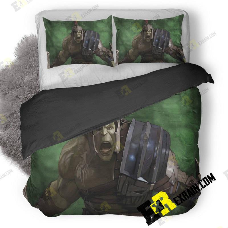 Hulk Gladiator Artwork O1 3D Customized Duvet Cover Bedding Set