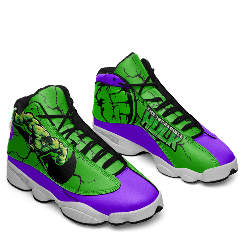Hulk JD13 Sneakers Super Heroes Custom Shoes