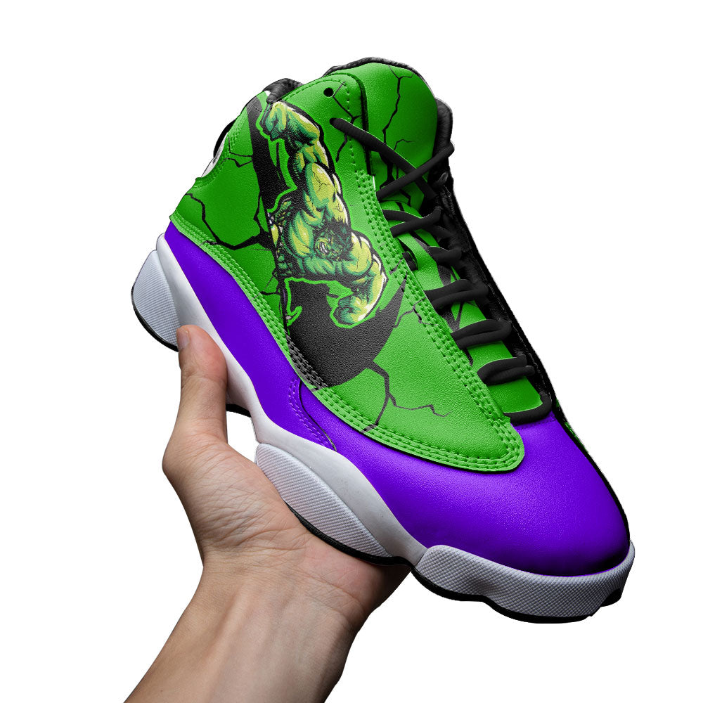 Hulk JD13 Sneakers Super Heroes Custom Shoes