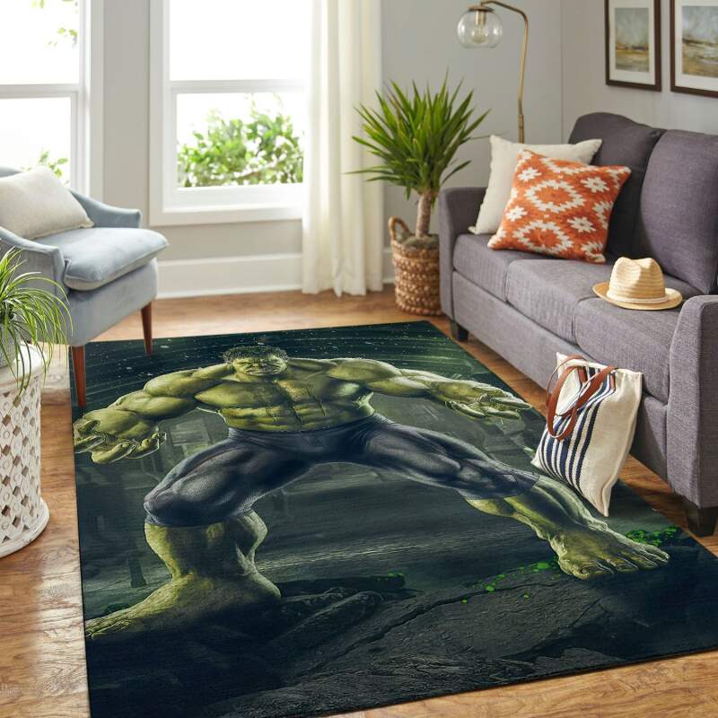 Hulk Living Room Area Rectangle Rug