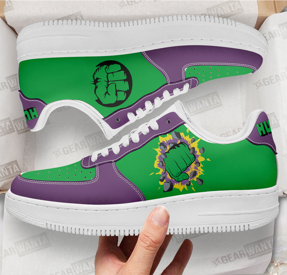 Hulk Super Hero Custom Air Sneakers