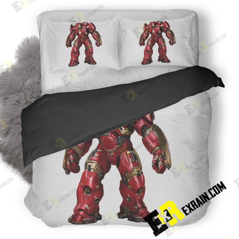 Hulkbuster Suit Artwork Lu 3D Customized Duvet Cover Bedding Set