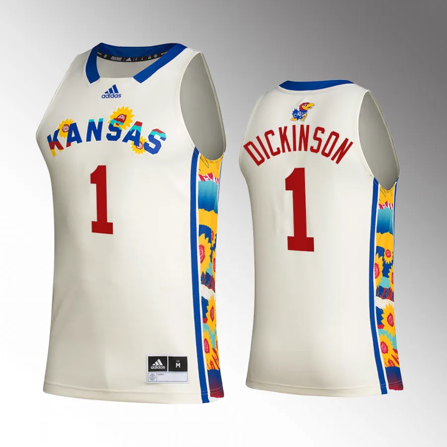 Hunter Dickinson Kansas Jayhawks Honoring Black Excellence Men's White Jersey