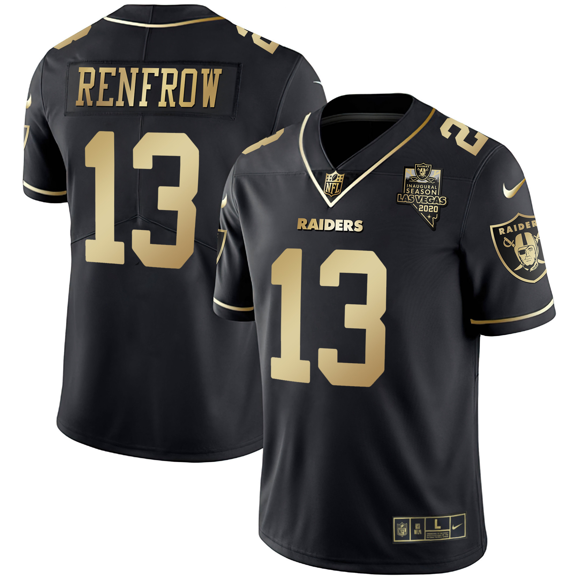 Hunter Renfrow Men's Las Vegas Raiders Vapor Gold Gold Limited Jersey - All Stitched 