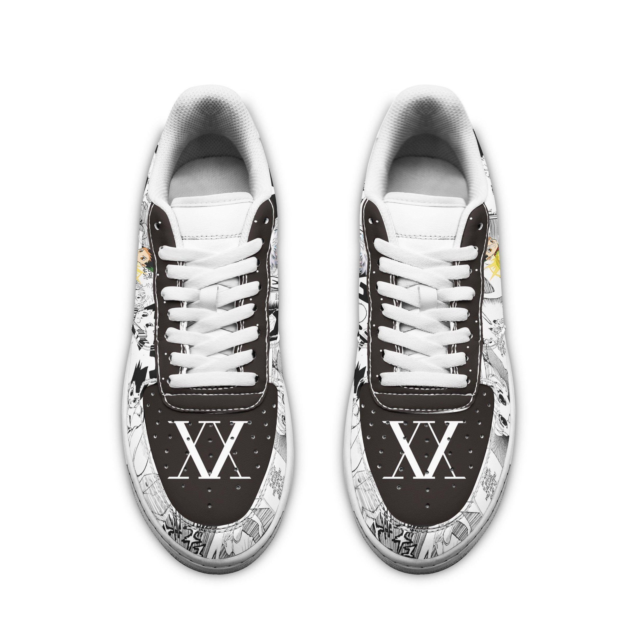 Hunter X Hunter Air Sneakers Custom Manga Mixed Anime Shoes