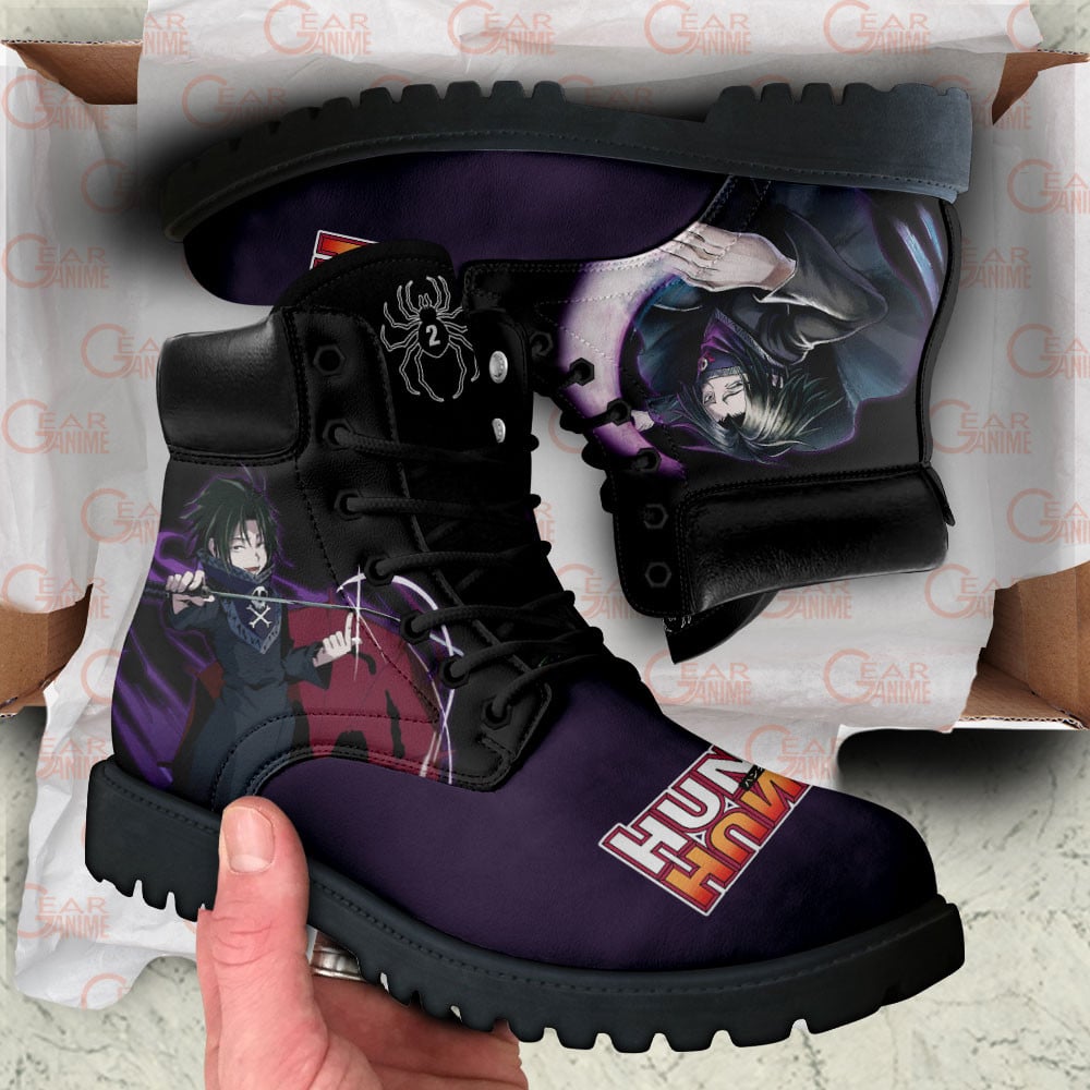 Hunter x Hunter Feitan Portor Boots Anime Custom Shoes