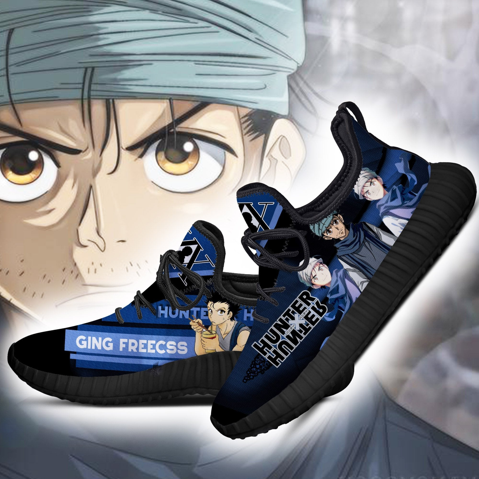 Hunter X Hunter Ging Freecss Reze Shoes Custom Anime Sneakers