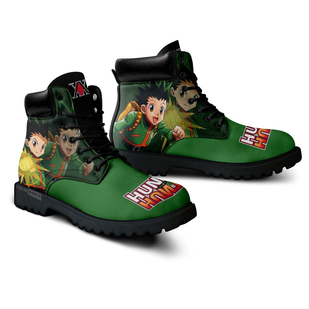 Hunter x Hunter Gon Freecss Boots Anime Custom Shoes