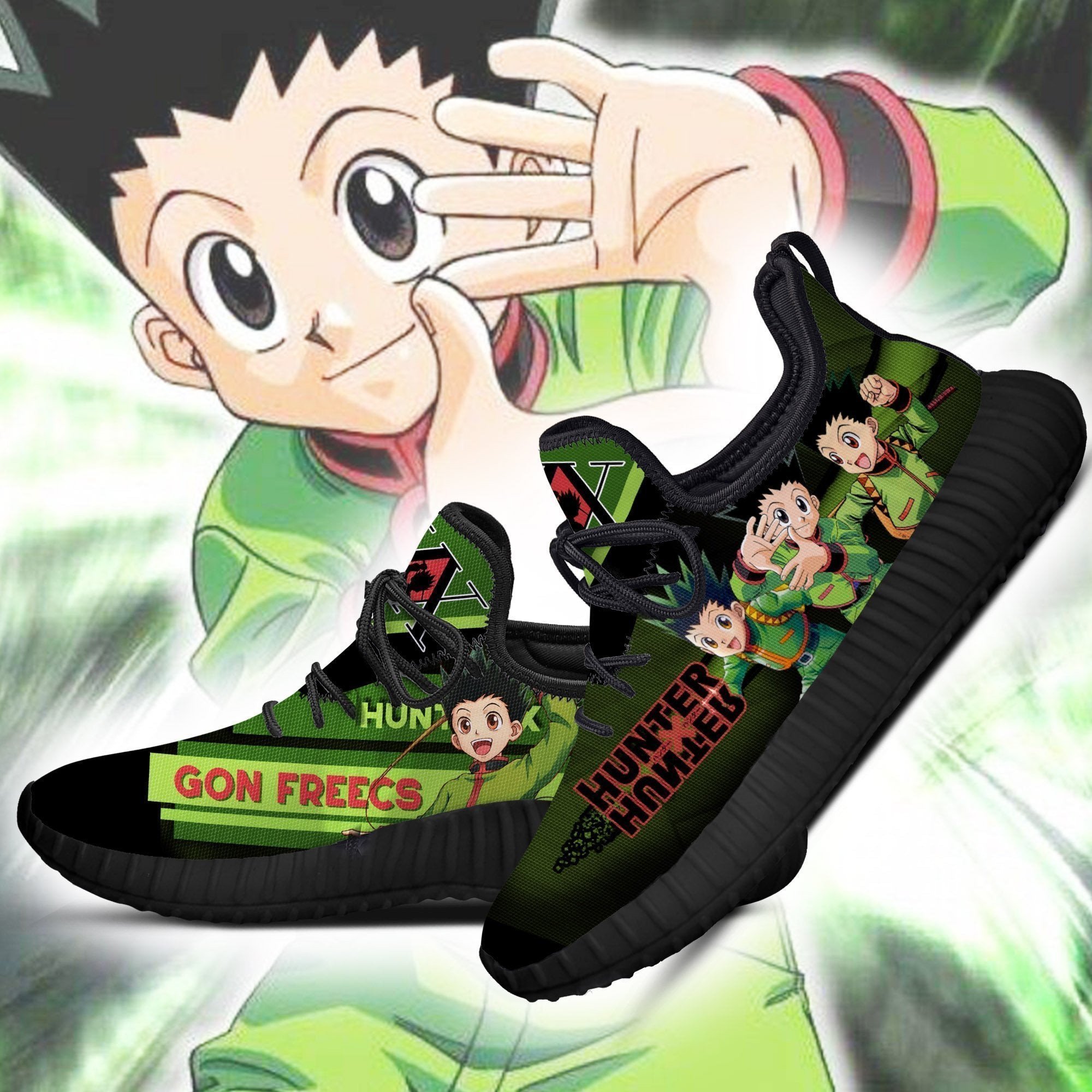 Hunter X Hunter Gon Freecss Reze Shoes Custom HxH Anime Sneakers