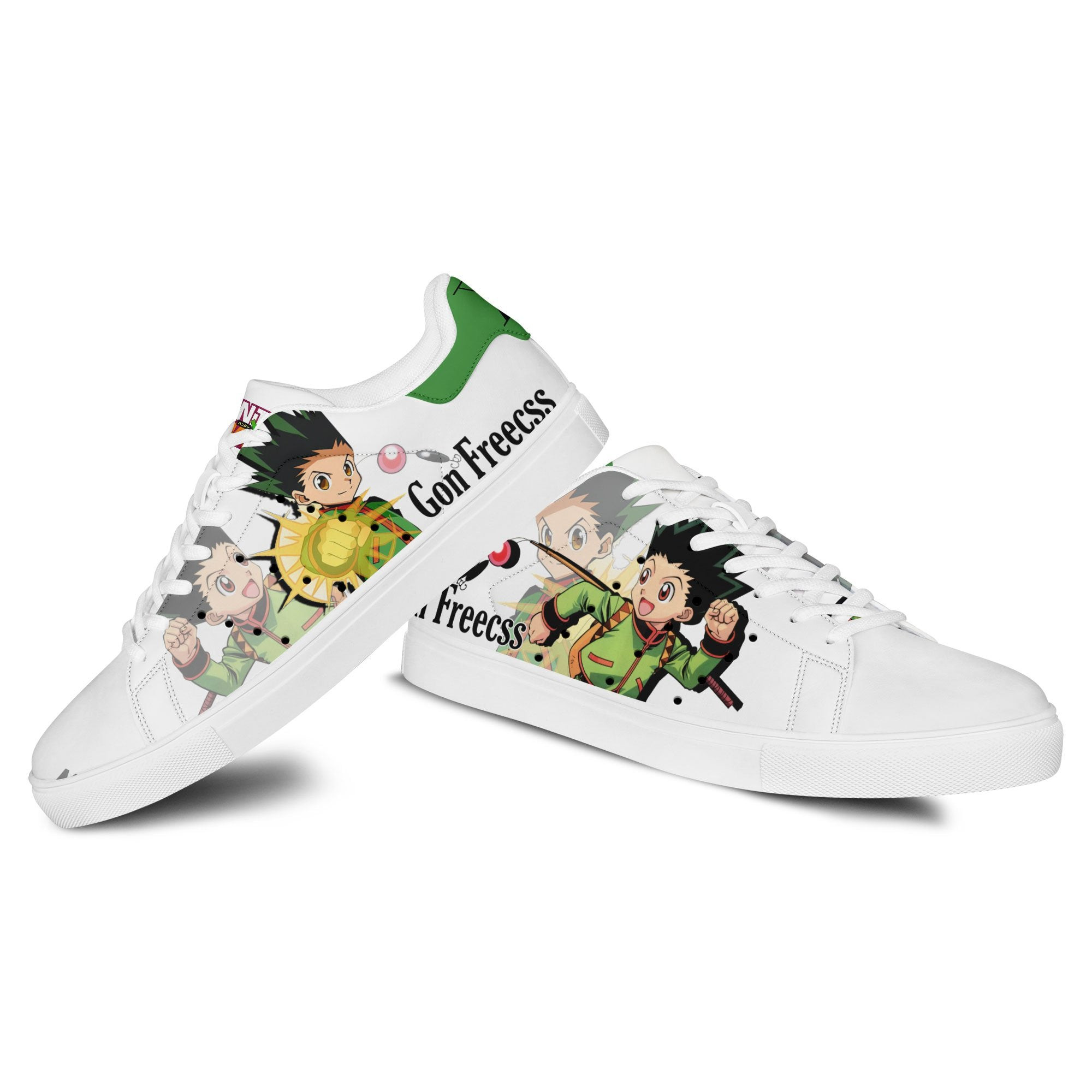 Hunter X Hunter Gon Freecss Skate Sneakers Custom Anime Shoes