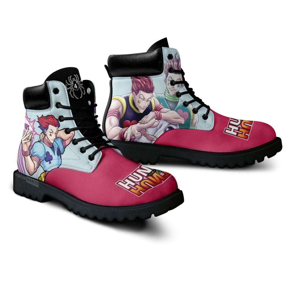 Hunter x Hunter Hisoka Boots Anime Custom Shoes