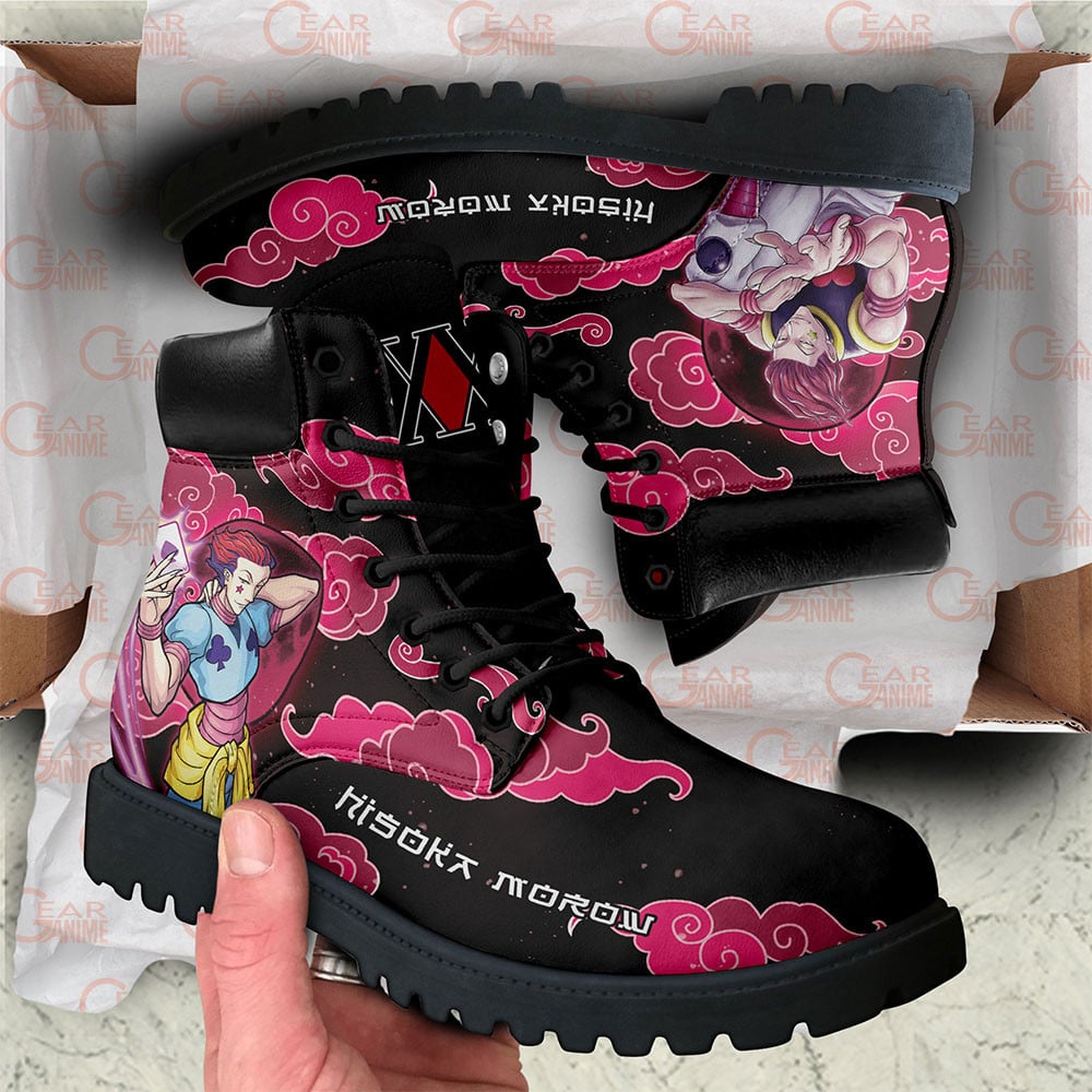 Hunter x Hunter Hisoka Boots Custom Anime Shoes