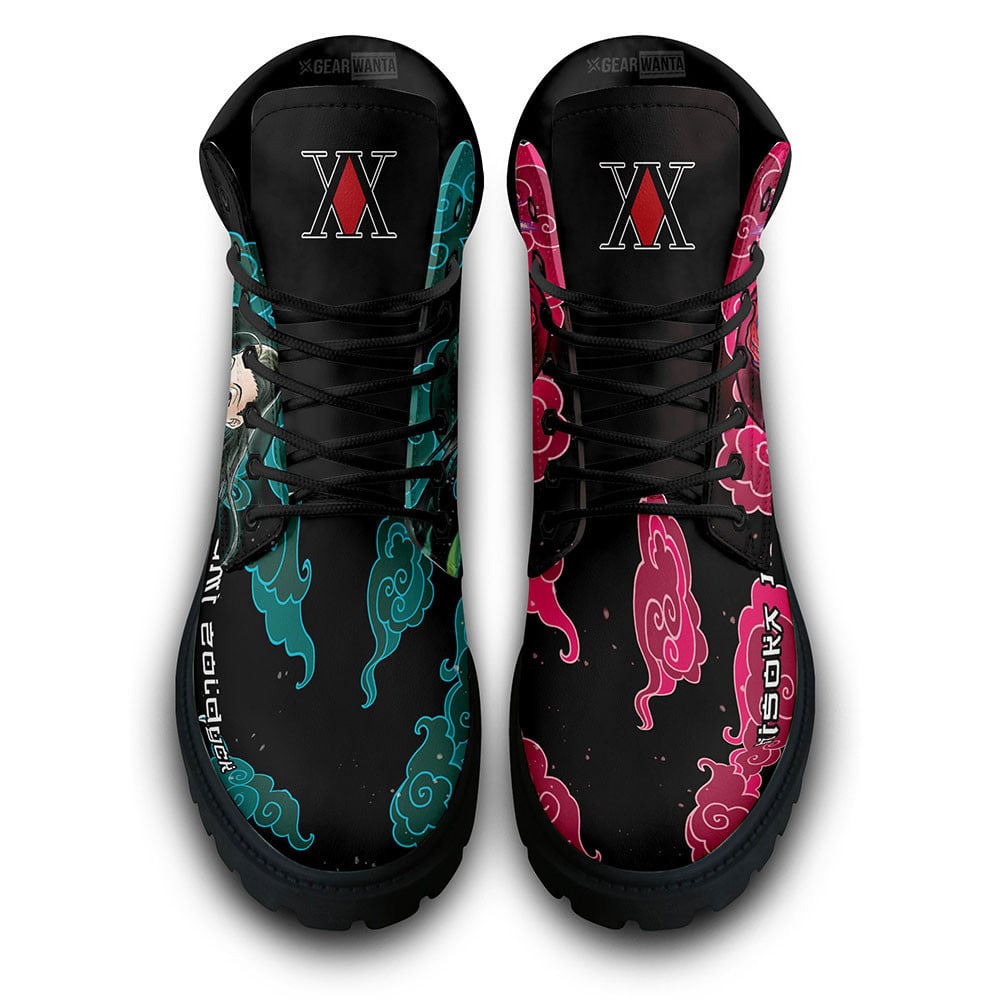 Hunter x Hunter Illumi and Hisoka Boots Custom Anime Shoes