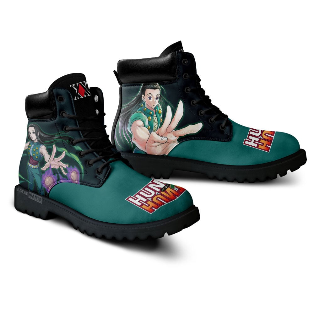 Hunter x Hunter Illumi Zoldyck Boots Anime Custom Shoes