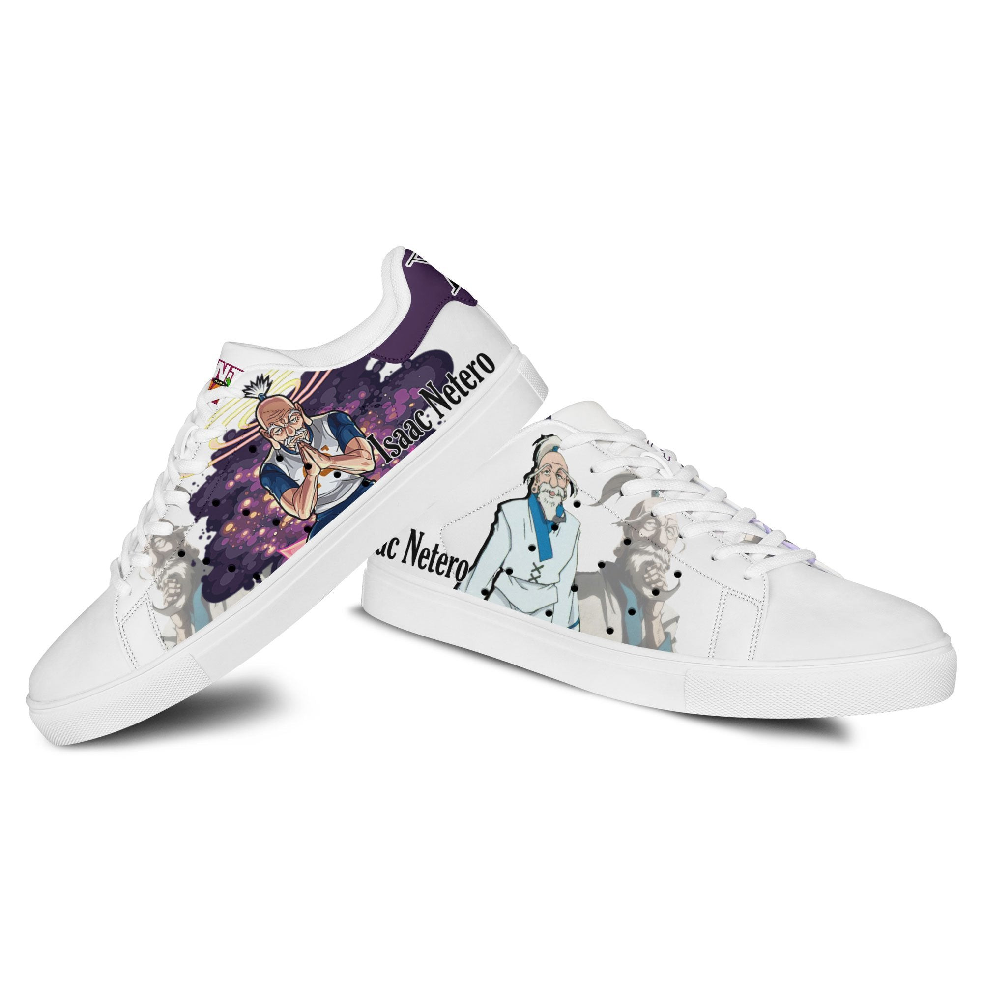 Hunter X Hunter Isaac Netero Skate Sneakers Custom Anime Shoes