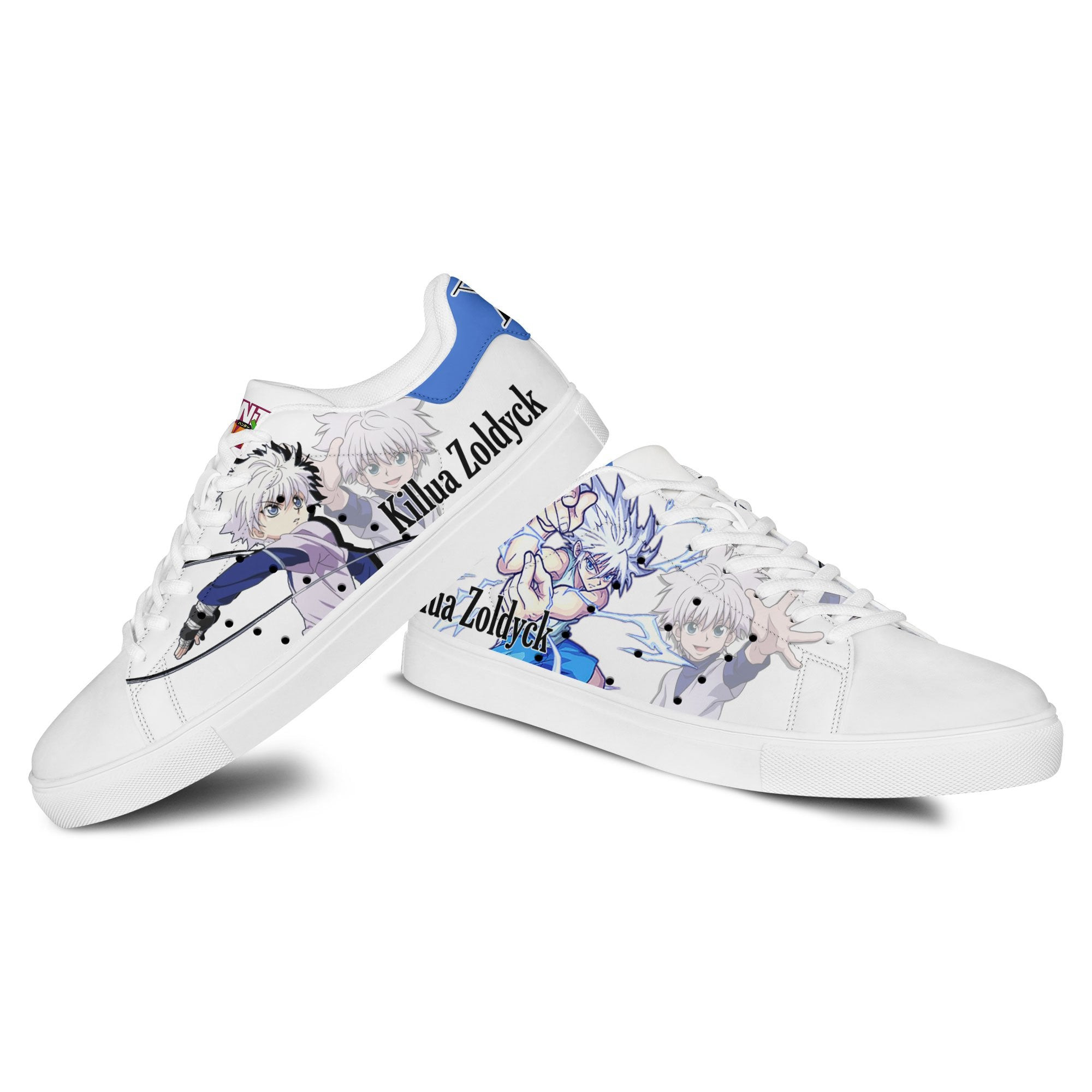 Hunter X Hunter Killua Zoldyck Skate Sneakers Custom Anime Shoes