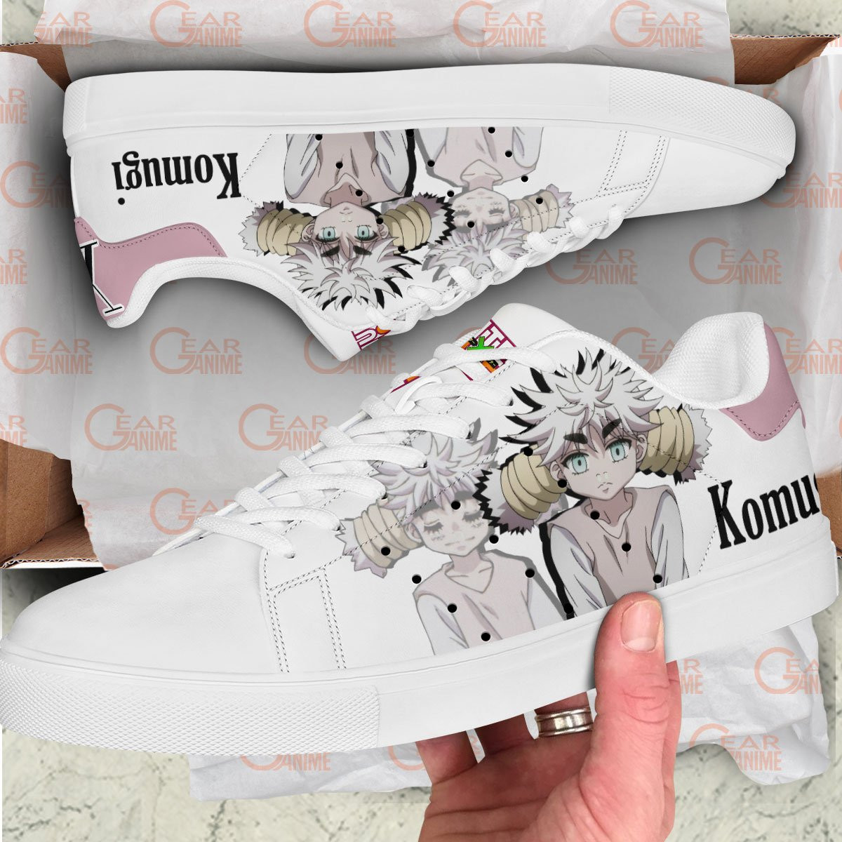Hunter X Hunter Komugi Skate Sneakers Custom Anime Shoes