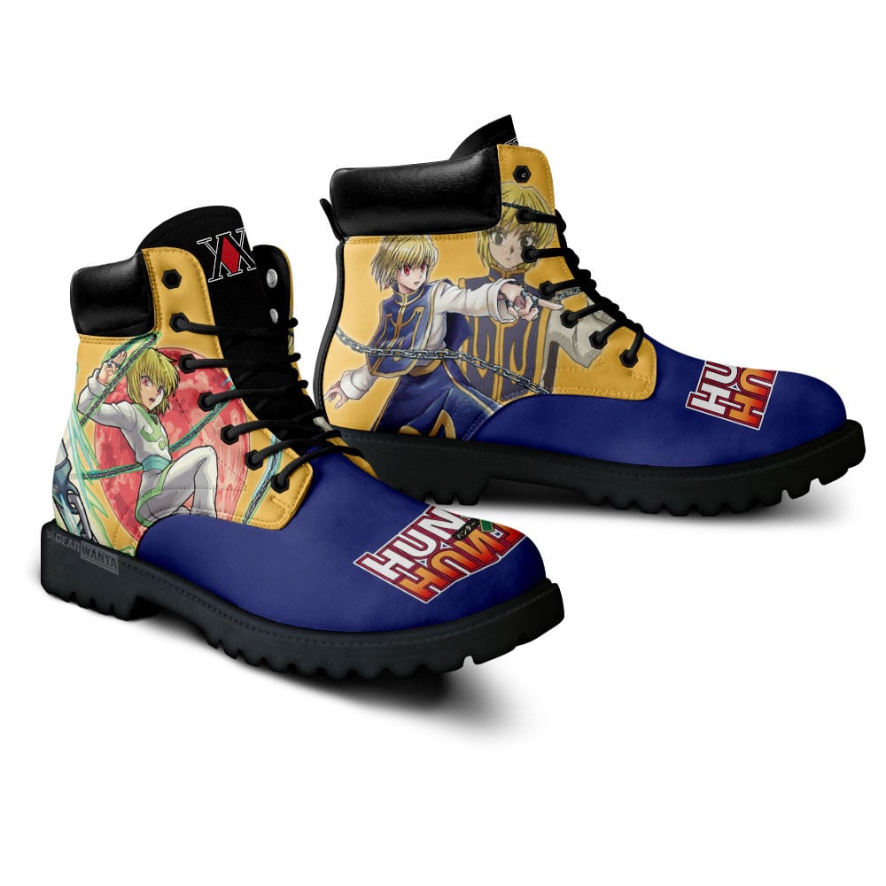 Hunter x Hunter Kurapika Boots Anime Custom Shoes