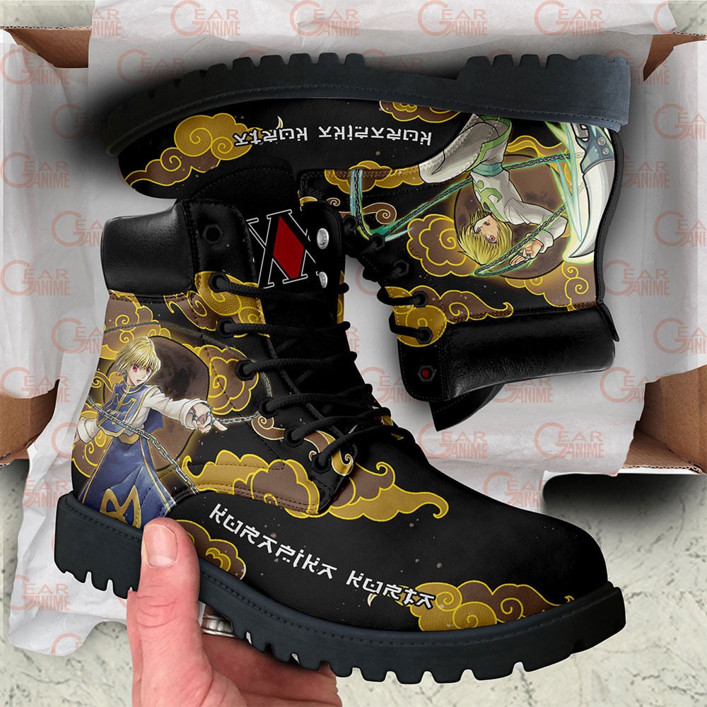 Hunter x Hunter Kurapika Boots Custom Anime Shoes