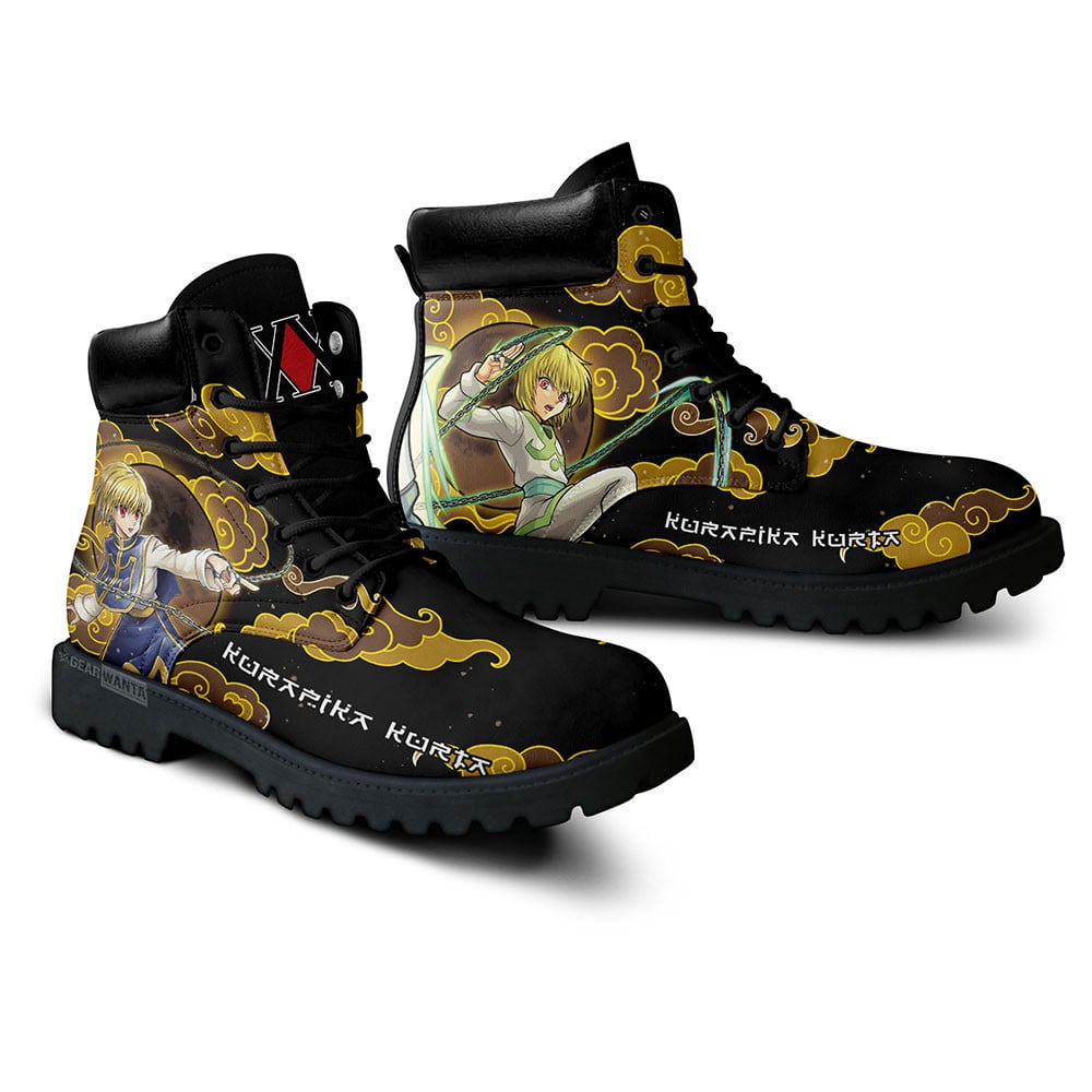 Hunter x Hunter Kurapika Boots Custom Anime Shoes