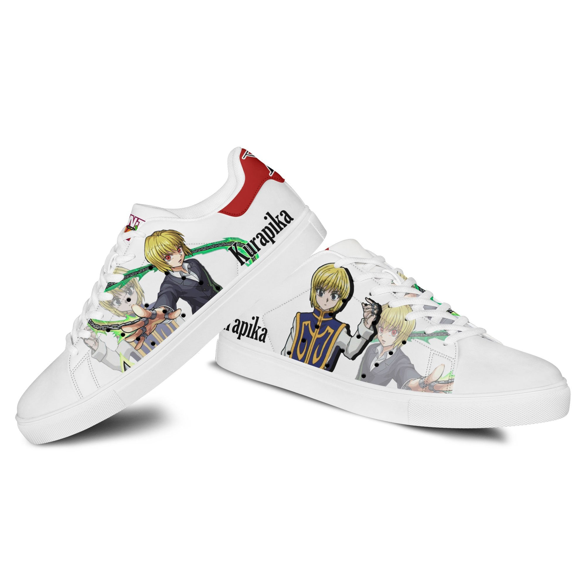 Hunter X Hunter Kurapika Skate Sneakers Custom Anime Shoes