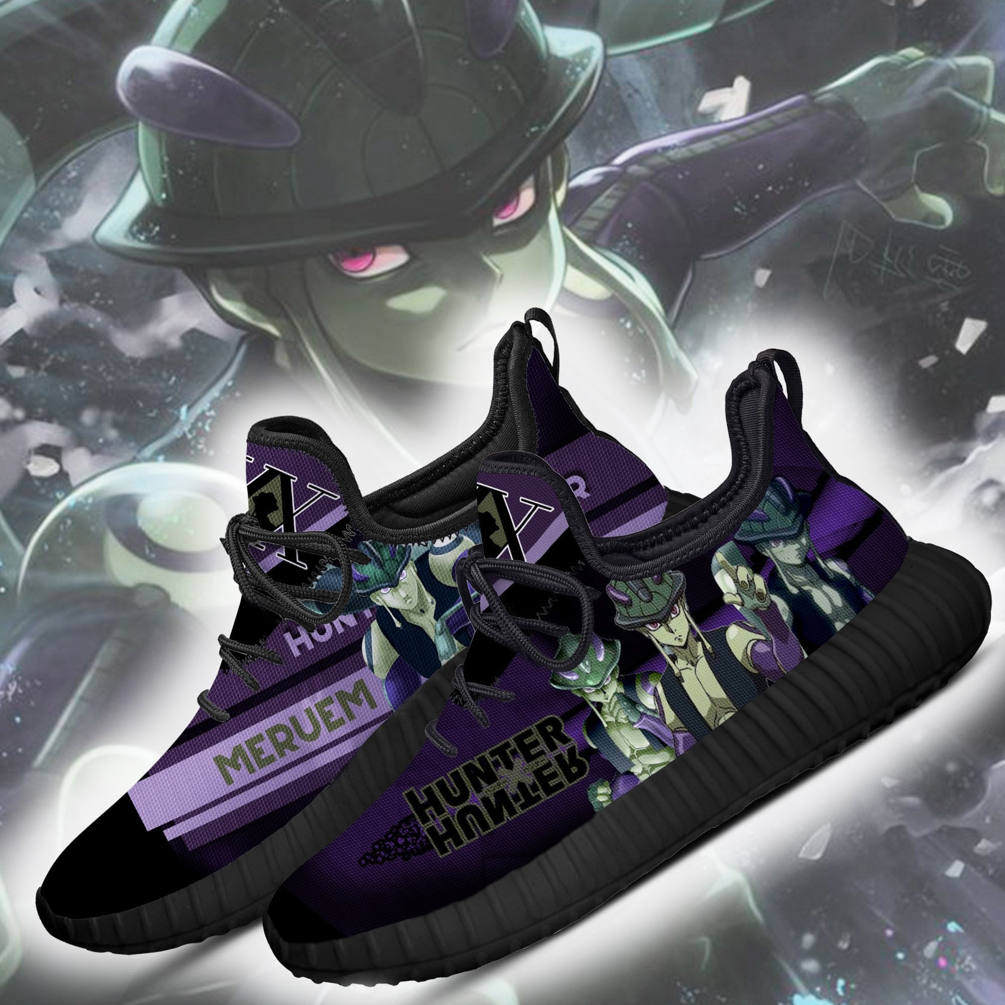 Hunter X Hunter Meruem Reze Shoes Custom HxH Anime Sneakers