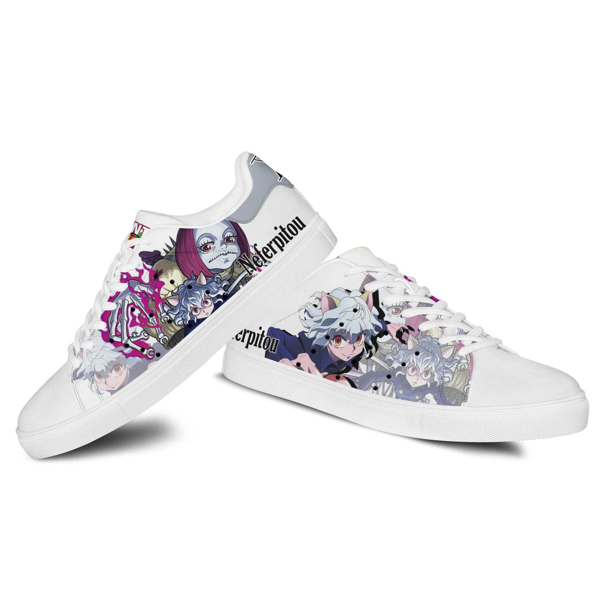 Hunter X Hunter Neferpitou Skate Sneakers Custom Anime Shoes